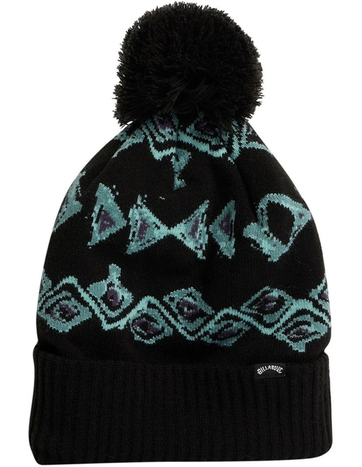 A/Div Cuffed Beanie in Black image 1