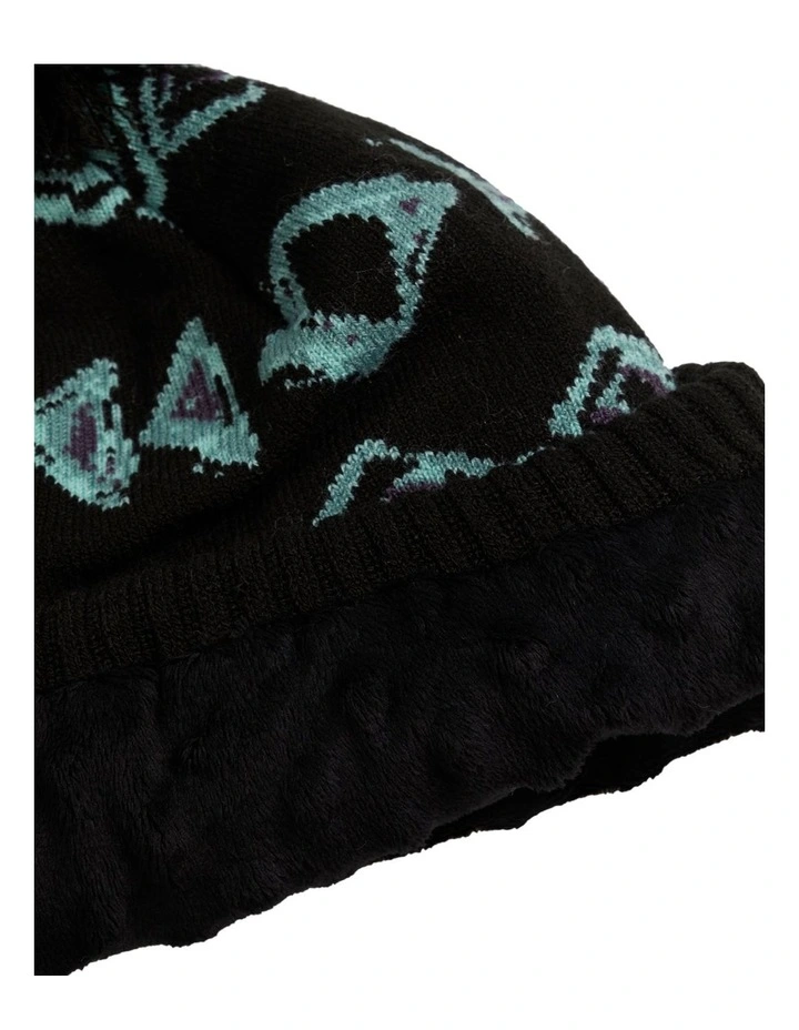 A/Div Cuffed Beanie in Black image 2