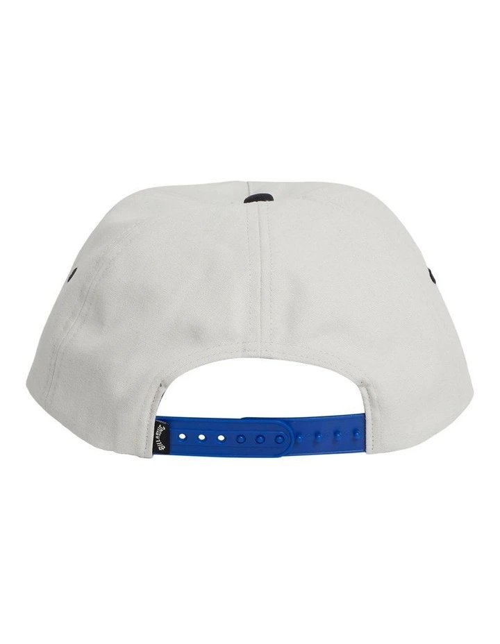 Tech Arch Snapback Cap in Grey image 5