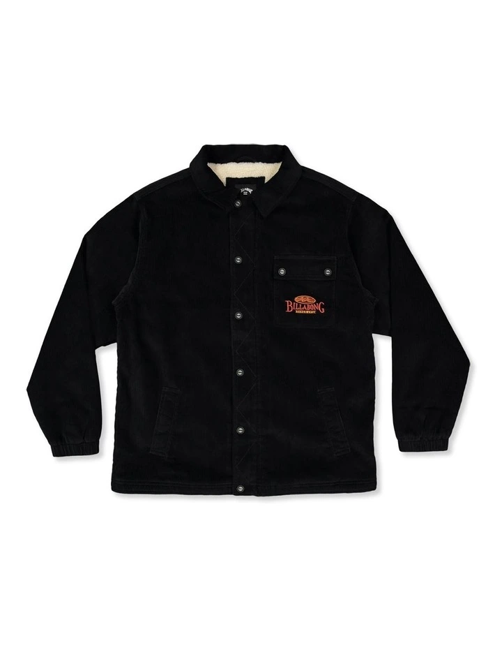 King Corduroy Jacket in Black image 1