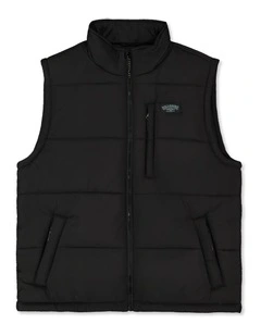 Journey Puffer Vest in Black