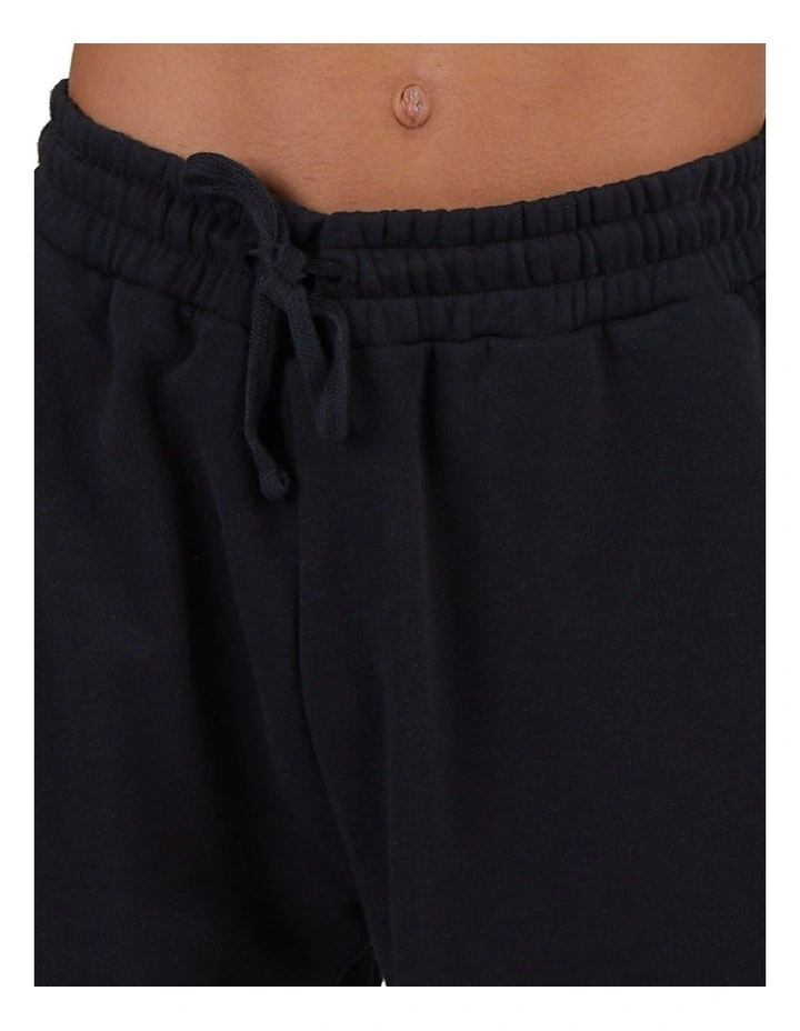 Team Elasticated Trousers in Black image 5