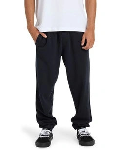 Premium Wave Wash Pants in Black