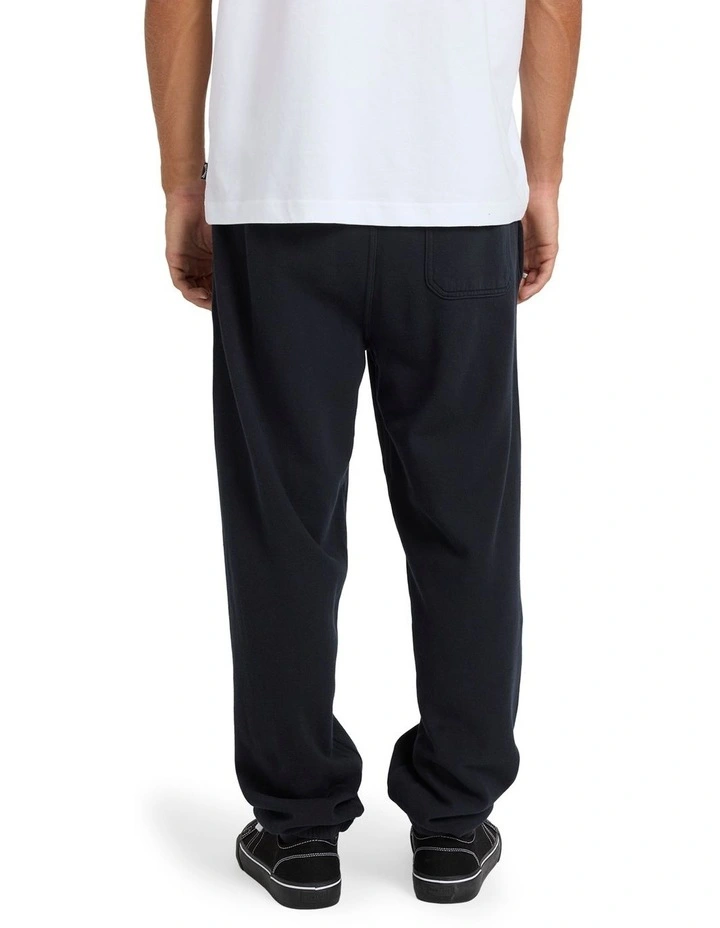 Premium Wave Wash Pants in Black image 2