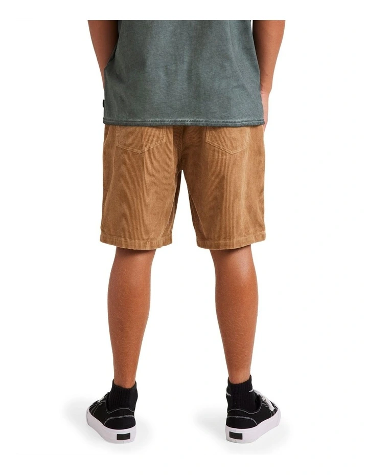 Larry Corduroy Shorts 18 Inch in Brown image 2