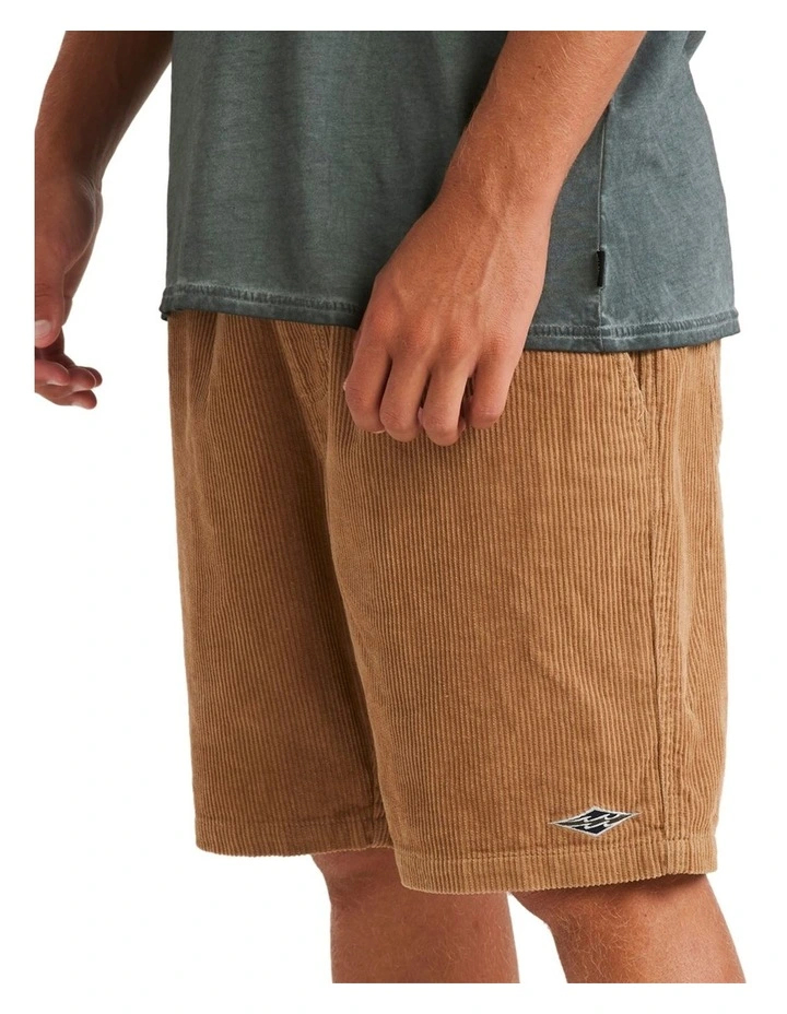 Larry Corduroy Shorts 18 Inch in Brown image 5