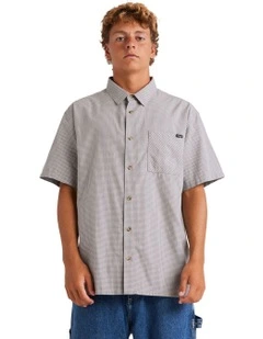 Mogul Short Sleeve Shirt in Grey