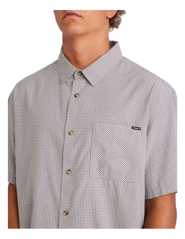 Mogul Short Sleeve Shirt in Grey image 4