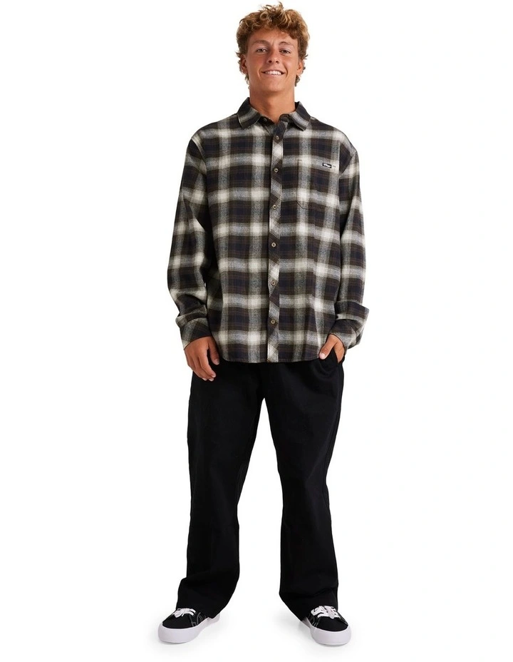 Coastline Flannel Shirt in Brown image 5