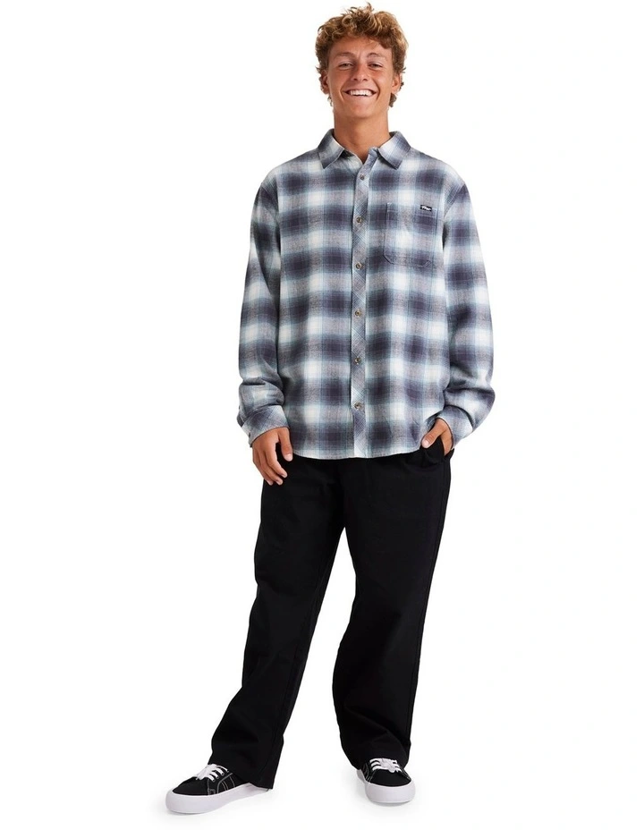 Coastline Flannel Shirt in Blue image 5