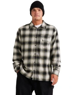 Wrapped Long Sleeve Shirt in Multi