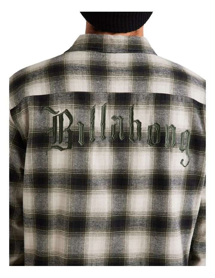 Wrapped Long Sleeve Shirt in Multi image 4
