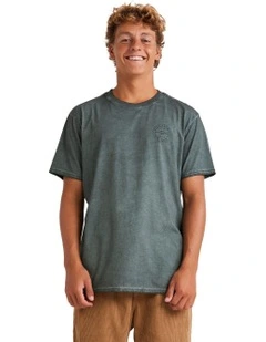 Big Wave Daz T-shirt in Grey