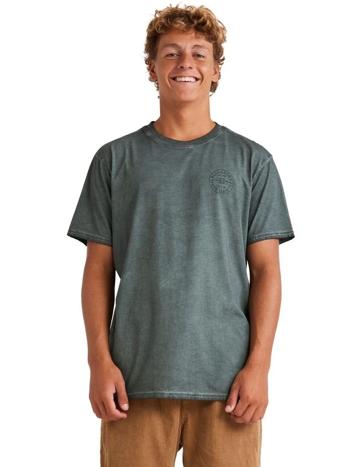Big Wave Daz T-shirt in Grey image 1