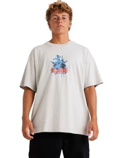 Worldwide T-shirt in Silver