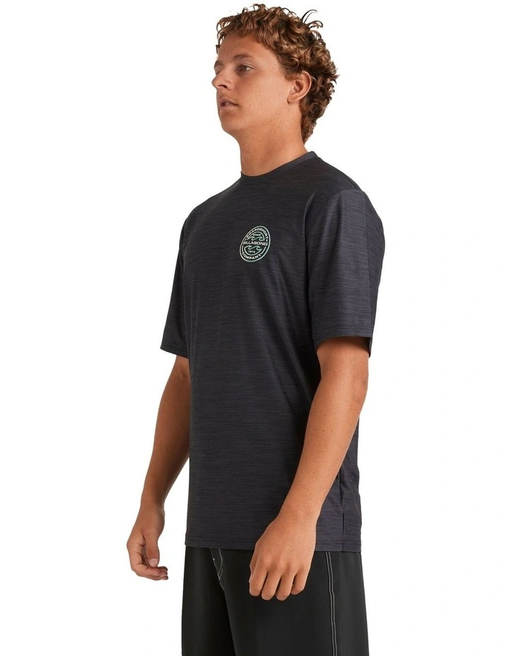 Rotor Shoreline Rash Vest in Black Heather image 3