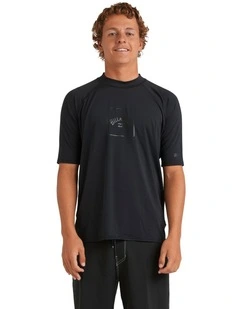 Boxed Arch Rash Vest in Stealth
