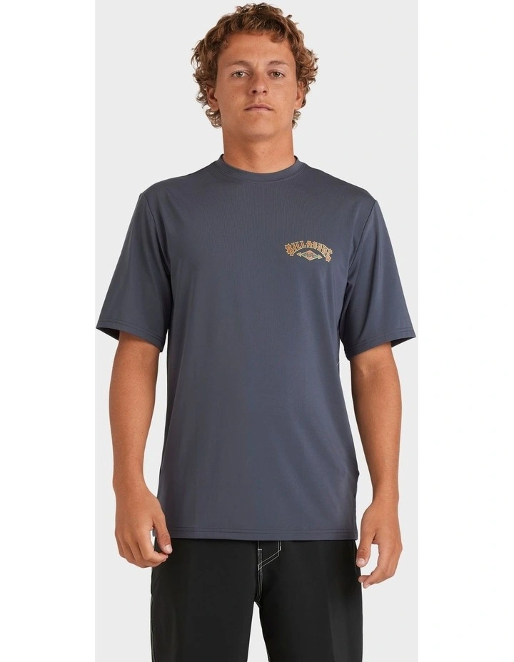 Rotor Shorline Rash Vest In Black Heather image 1