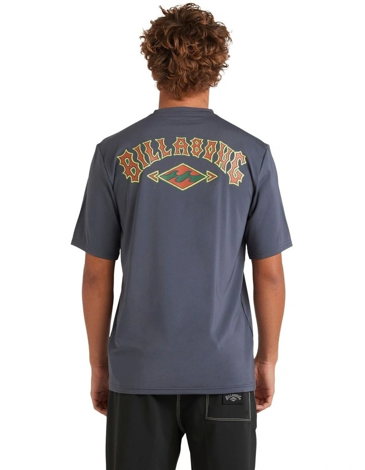 Rotor Shorline Rash Vest in Black Heather image 2