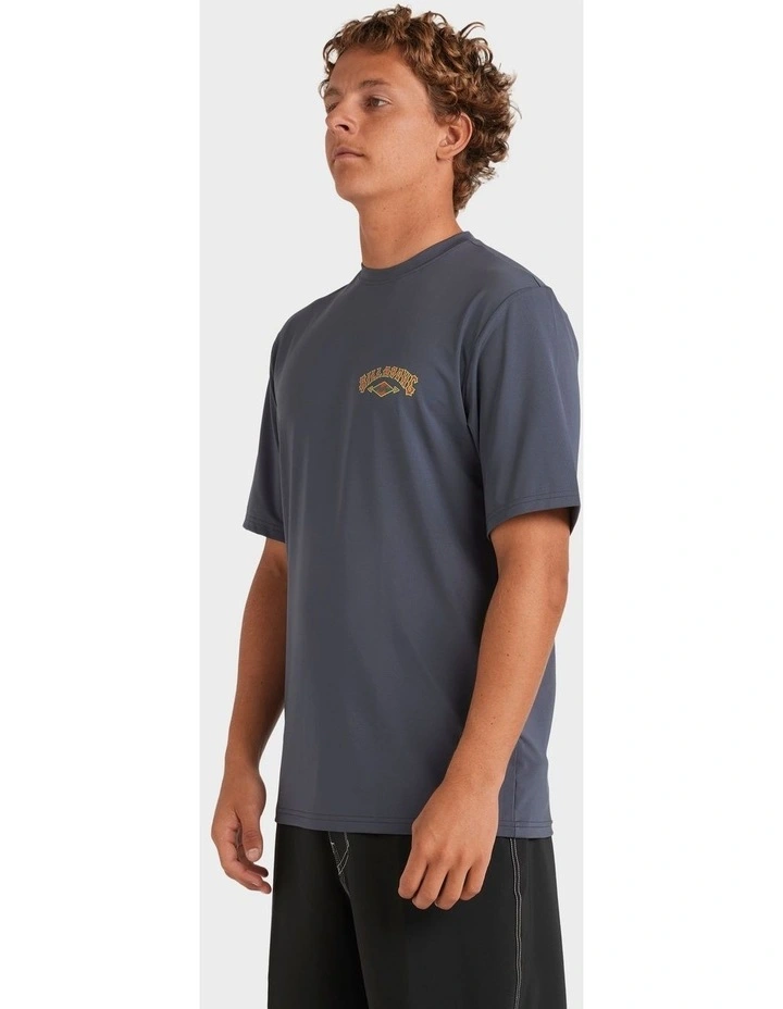 Rotor Shorline Rash Vest In Black Heather image 3