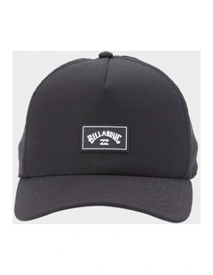 Crossfire Snapback Cap in Black