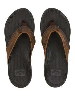 Brunswick Leather Sandals in Black