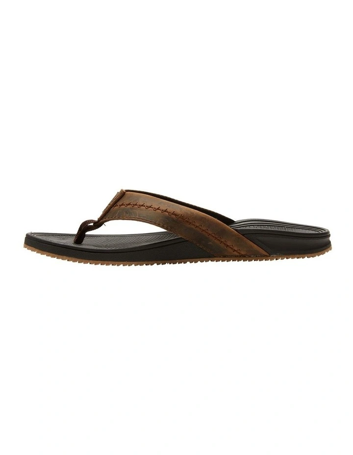 Brunswick Leather Sandals in Black image 4