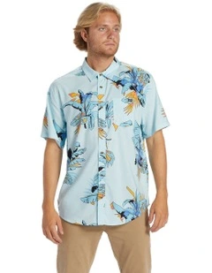 Sundays Short Sleeve Shirt In Coastal