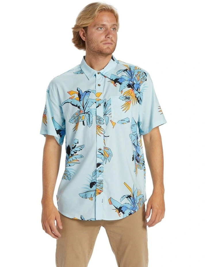 Sundays Short Sleeve Shirt In Coastal image 1