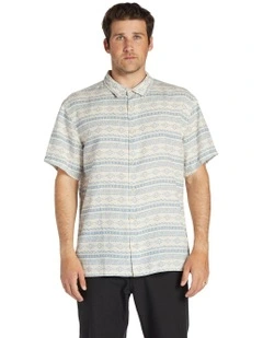 Cosmics Short Sleeve Shirt In Chino