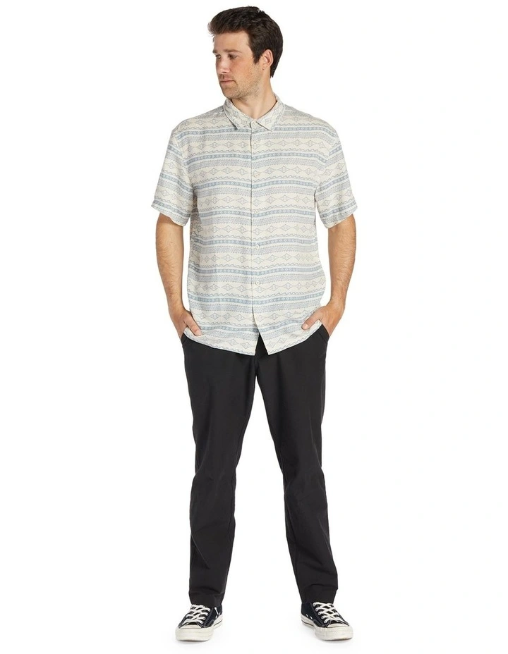 Cosmics Short Sleeve Shirt In Chino image 4