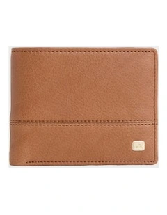 Dimension 2 In 1 Leather Wallet in Tan