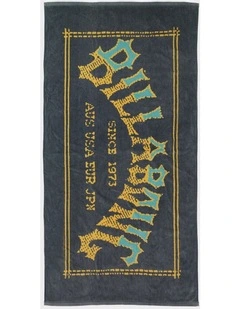 Vintage Towel In Dark Slate