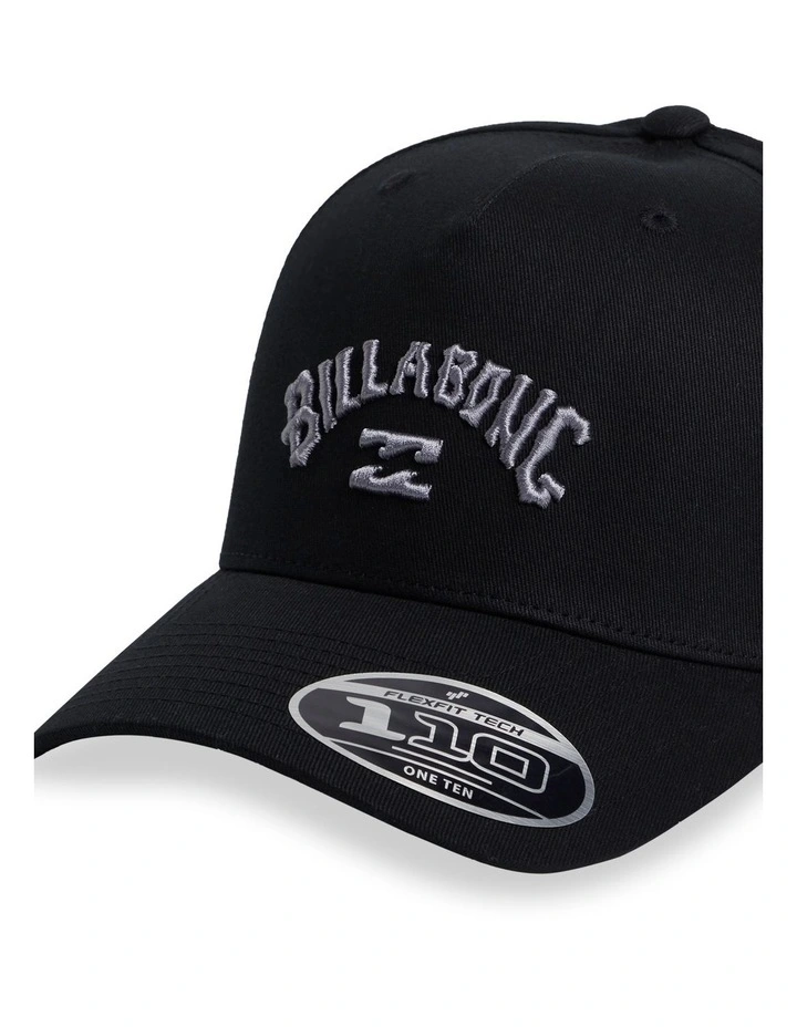 Arch Flexfit 110 Snapback Cap In Black image 4