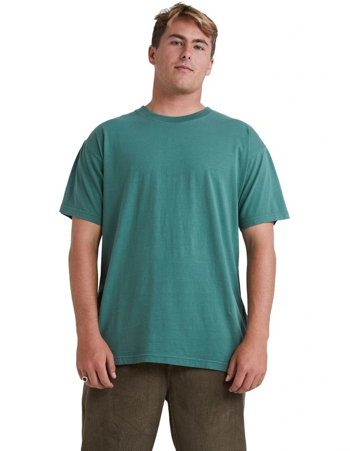Premium Wave Wash T-shirt in Jungle image 1