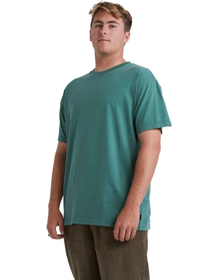 Premium Wave Wash T-shirt in Jungle image 3