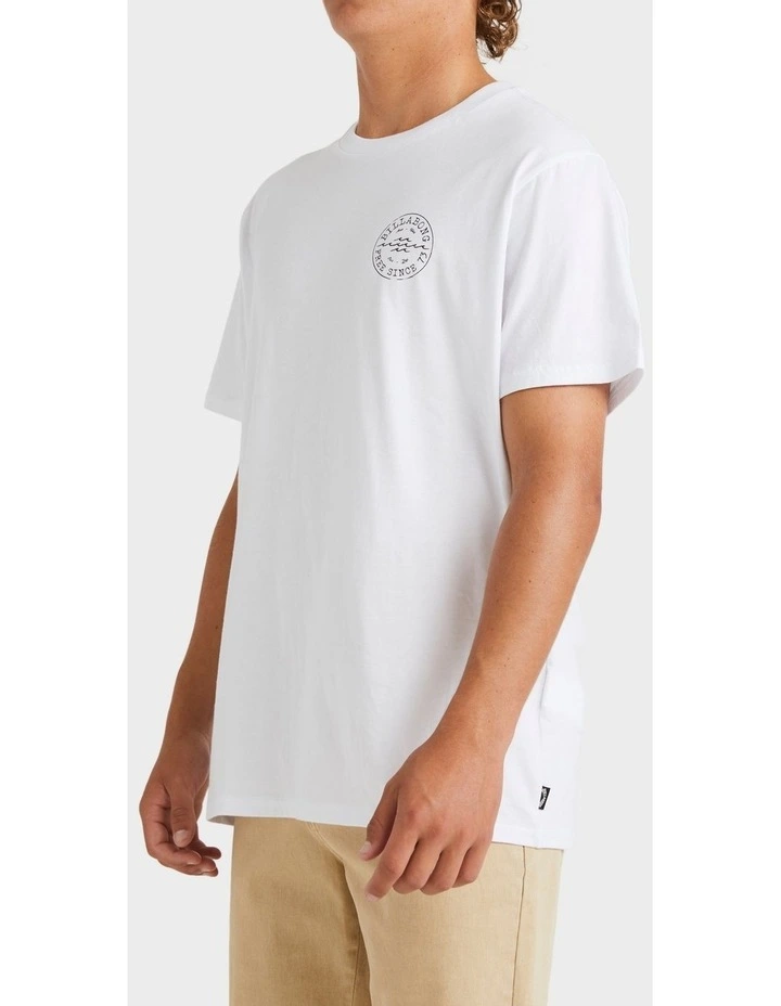 Big Wave Daz T-Shirt In White image 3