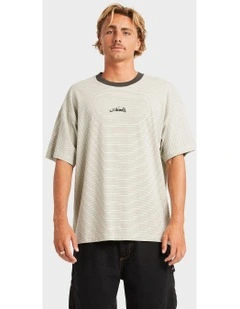 Absence Stripe T-Shirt In Red