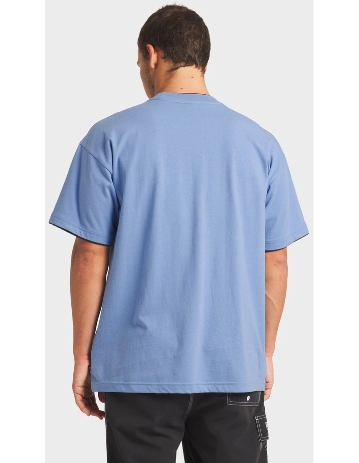 Spec Tipper T-Shirt In Blue image 2