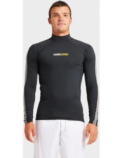 Spec 73 Long Sleeve Rash Vest In Black