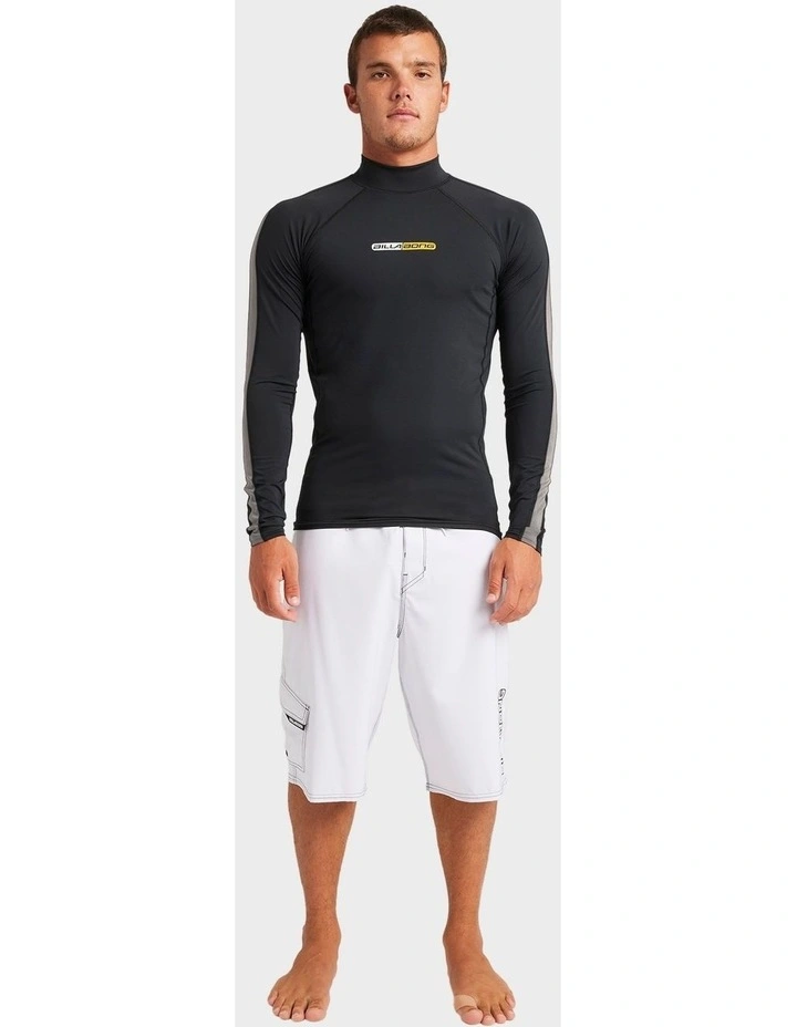 Spec 73 Long Sleeve Rash Vest In Black image 4