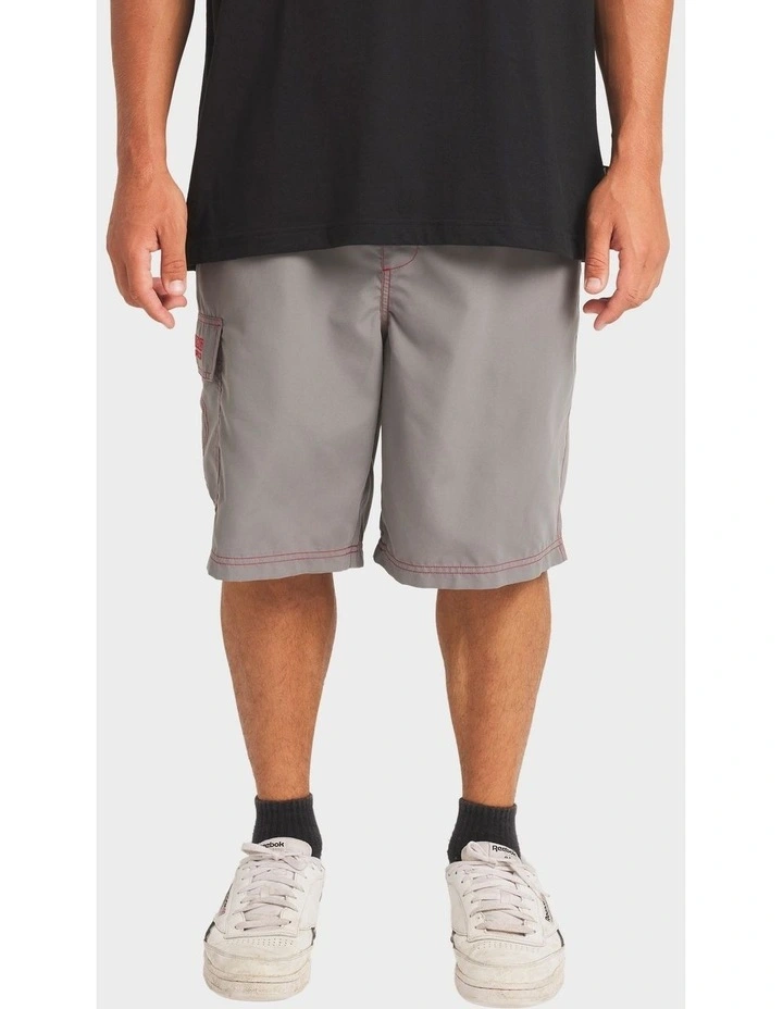 Throw On Boardshorts 21" in Grey image 1