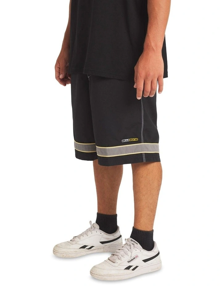 Throw Ons Boardshorts 2.0 21" in Black image 3