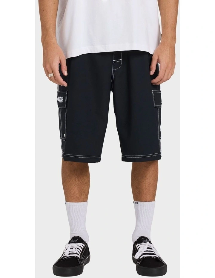 Throw On 3.0 Boardshorts in Black image 1
