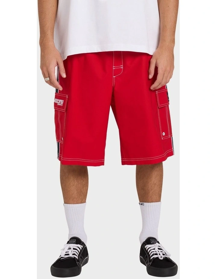 Thrown On 3.0 Boardshorts 22" in Red image 1