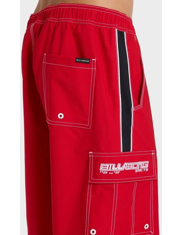 Thrown On 3.0 Boardshorts 22" in Red image 4