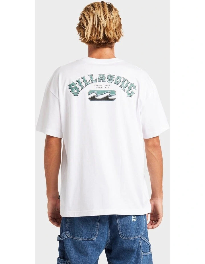 Heritage Arch T-shirt in White image 2