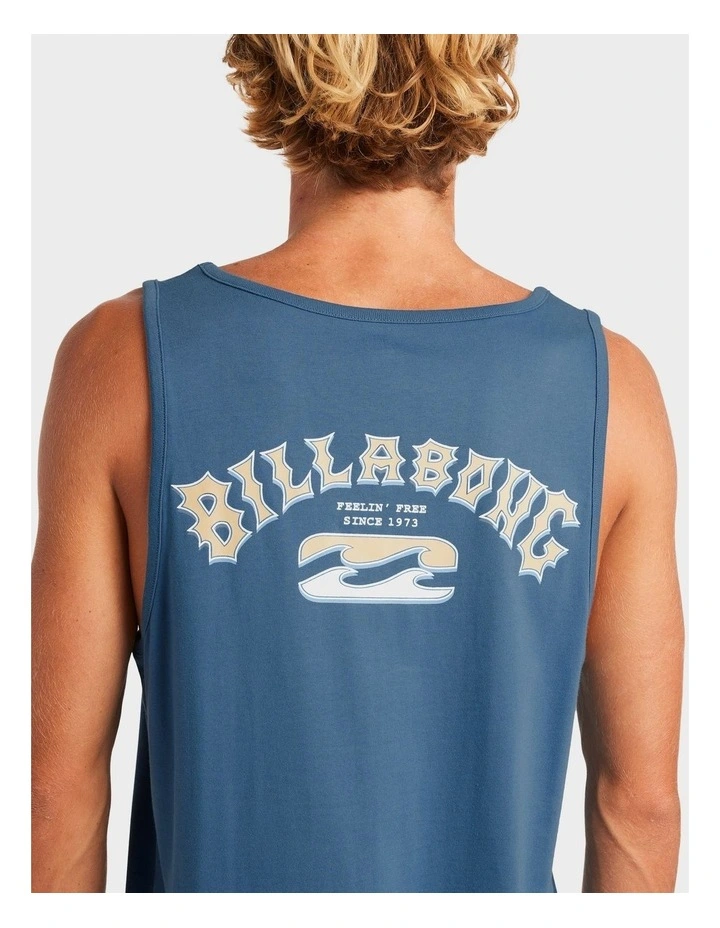 Heritage Arch Tank in Blue image 4