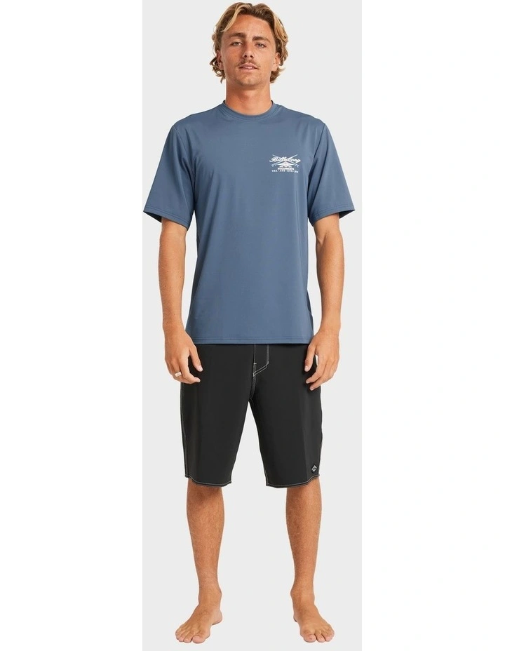 Crossboards Surf T-Shirt In Blue image 5