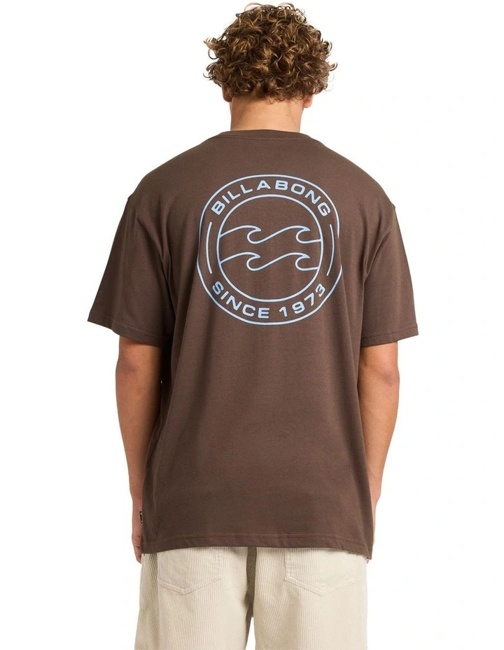 Hollow T-shirt in Brown image 2